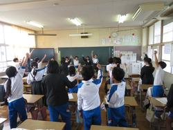応援合戦の練習