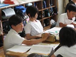 4年生道徳の授業