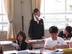 4年生道徳の授業