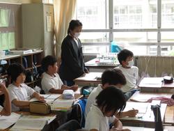 4年生道徳の授業