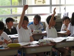 4年生道徳の授業