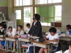 4年生道徳の授業