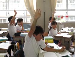 4年生国語の授業