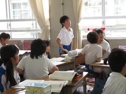4年生国語の授業