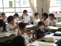 4年生国語の授業