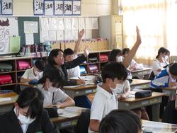 6年生社会の授業