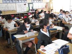 6年生社会の授業