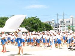 応援合戦の様子