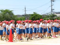 応援合戦の様子