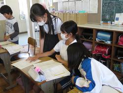 6年生家庭科の授業