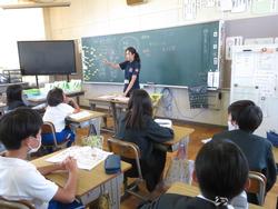 6年生保健の授業