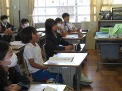 6年生保健の授業