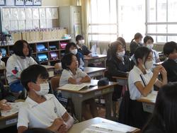 6年生保健の授業
