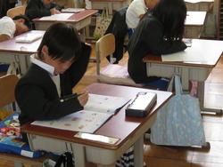 1年生算数の授業