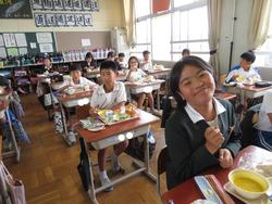 給食の様子