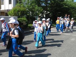 環境体験学習に出発