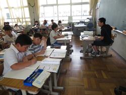 4年生算数の授業