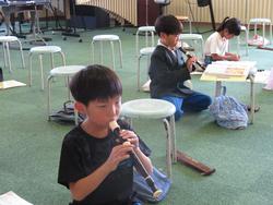 3年生音楽の授業