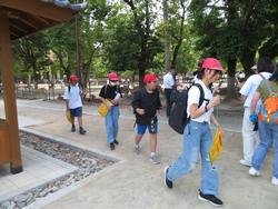 東大寺での様子