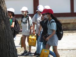 東大寺での様子