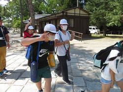 東大寺での様子