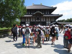 東大寺で班別行動