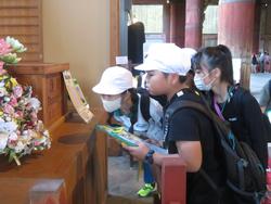 東大寺で班別行動