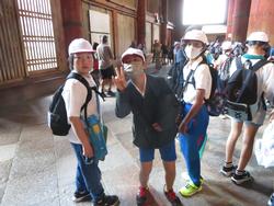 東大寺で班別行動