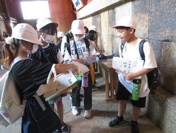 東大寺で班別行動