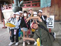 東大寺で班別行動