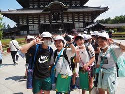 東大寺で班別行動
