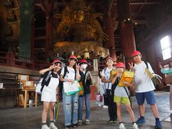 東大寺で班別行動