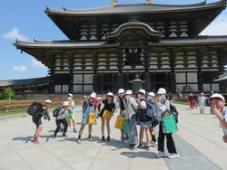東大寺で班別行動