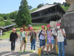 東大寺二月堂での様子