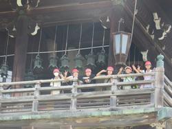 東大寺二月堂での様子