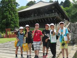 東大寺二月堂での様子