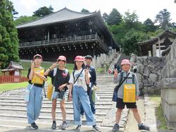 東大寺二月堂での様子