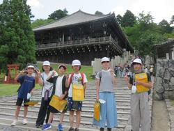 東大寺二月堂での様子