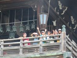 東大寺二月堂での様子