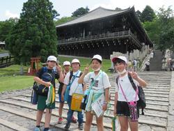 東大寺二月堂での様子