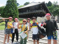 東大寺二月堂での様子