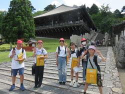 東大寺二月堂での様子