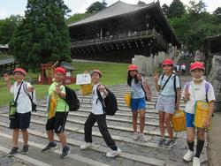 東大寺二月堂での様子