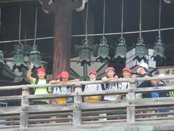東大寺二月堂での様子