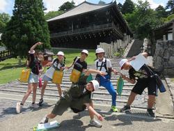 東大寺二月堂での様子
