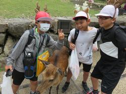 東大寺での班別行動