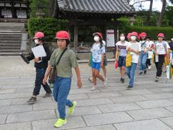 法隆寺出発