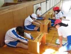 新体力テストの様子