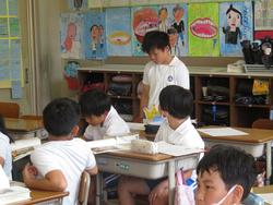 4年生国語の授業