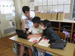 6年生保健の授業
